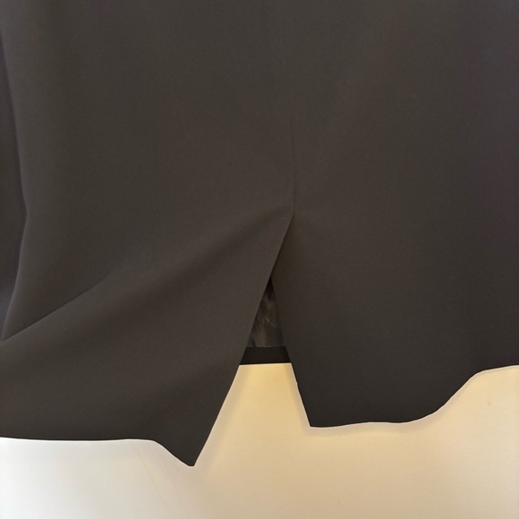 NWT Women’s Black Kasper Stretch Crepe Skirt Size 26W - Picture 6 of 9
